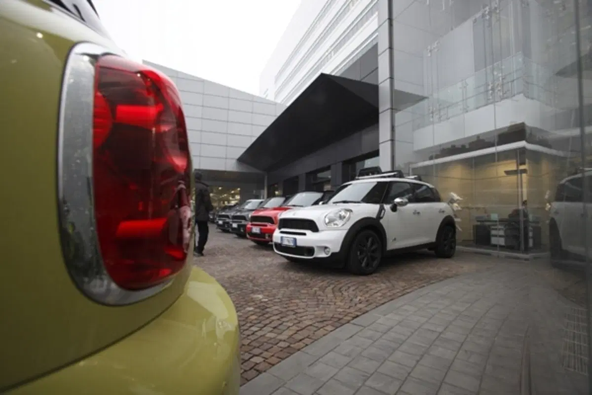 Su ghiaccio e neve con la Mini Countryman All4 (35)