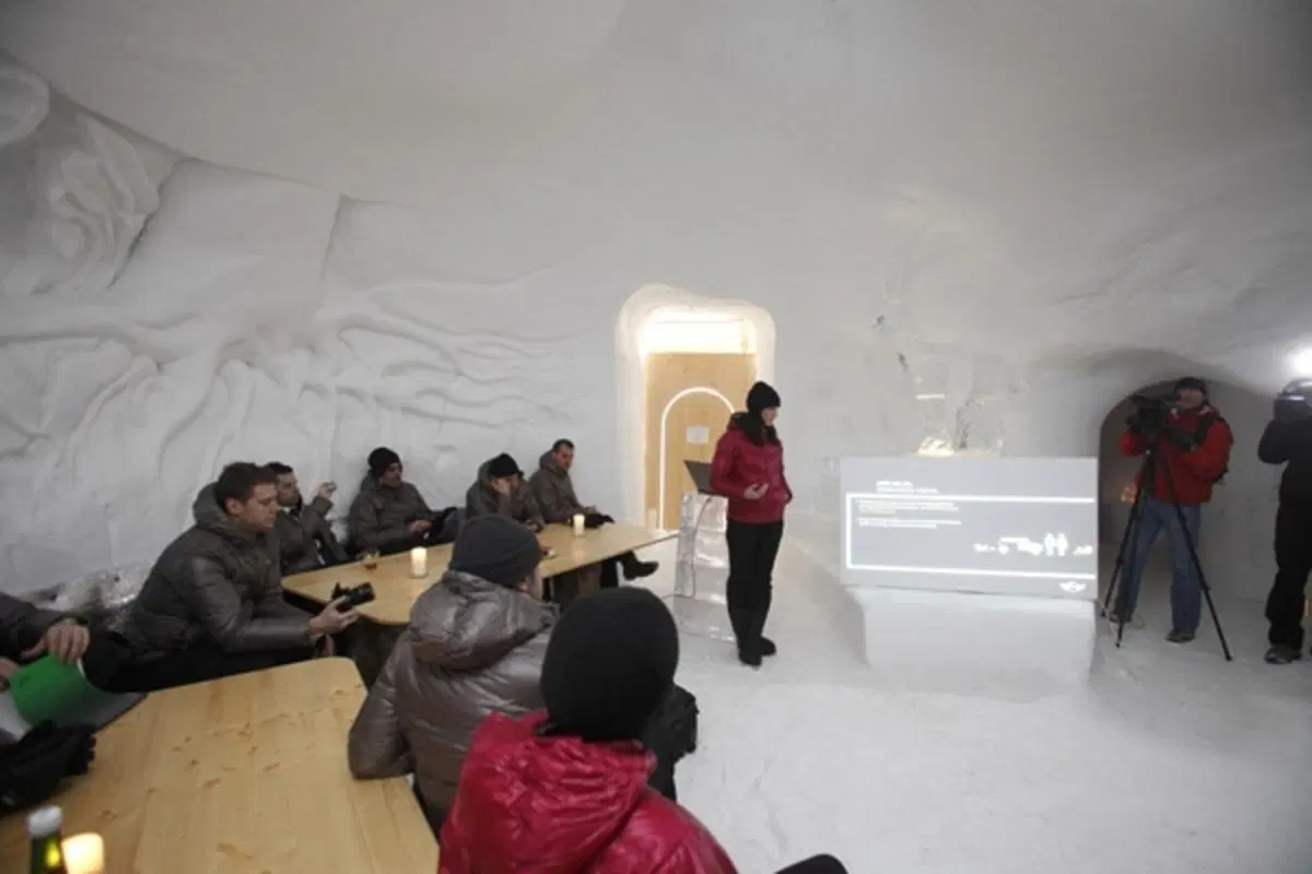 Su ghiaccio e neve con la Mini Countryman All4 (45)