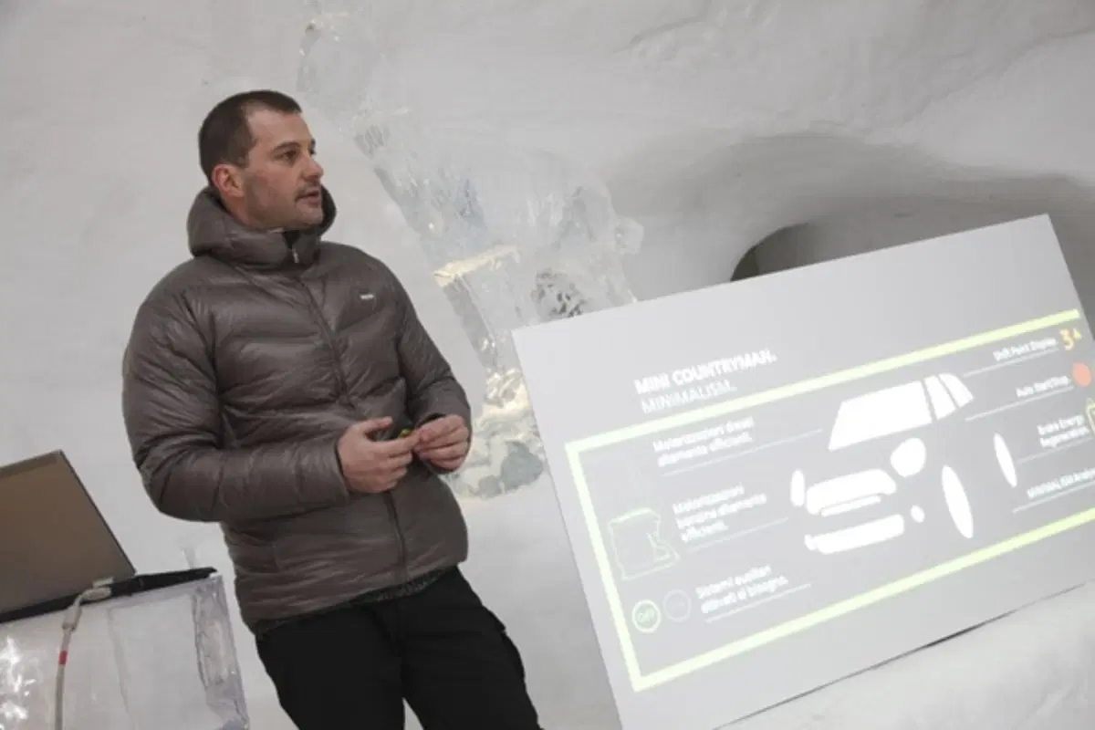 Su ghiaccio e neve con la Mini Countryman All4 (48)