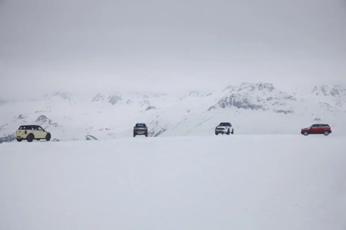 Su ghiaccio e neve con la Mini Countryman All4 (52)