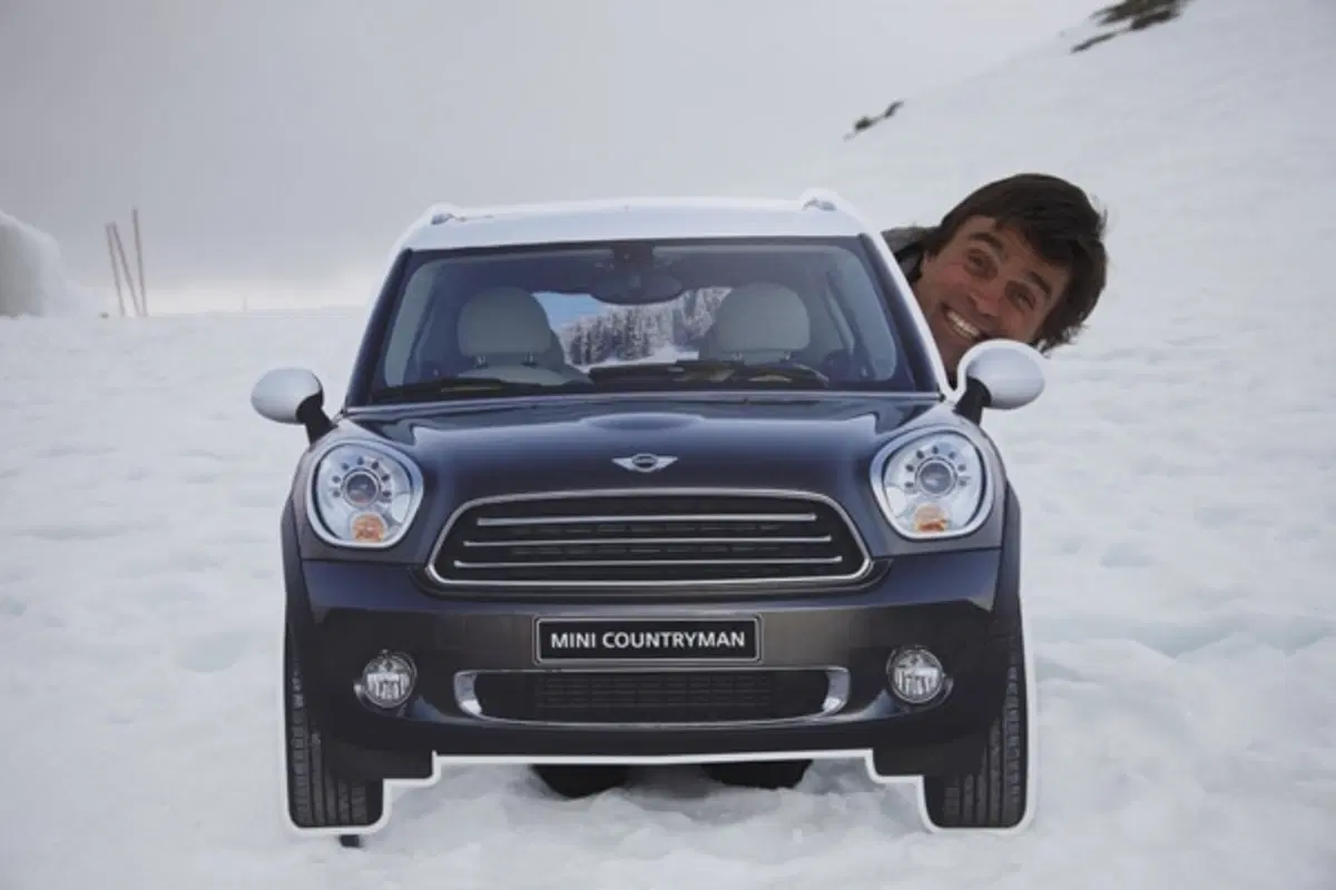 Su ghiaccio e neve con la Mini Countryman All4 (54)