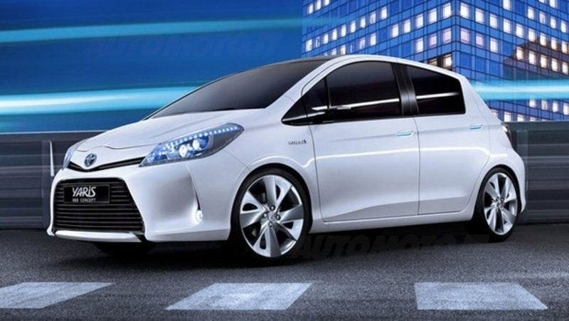 Toyota Yaris HSD Concept - nata ibrida