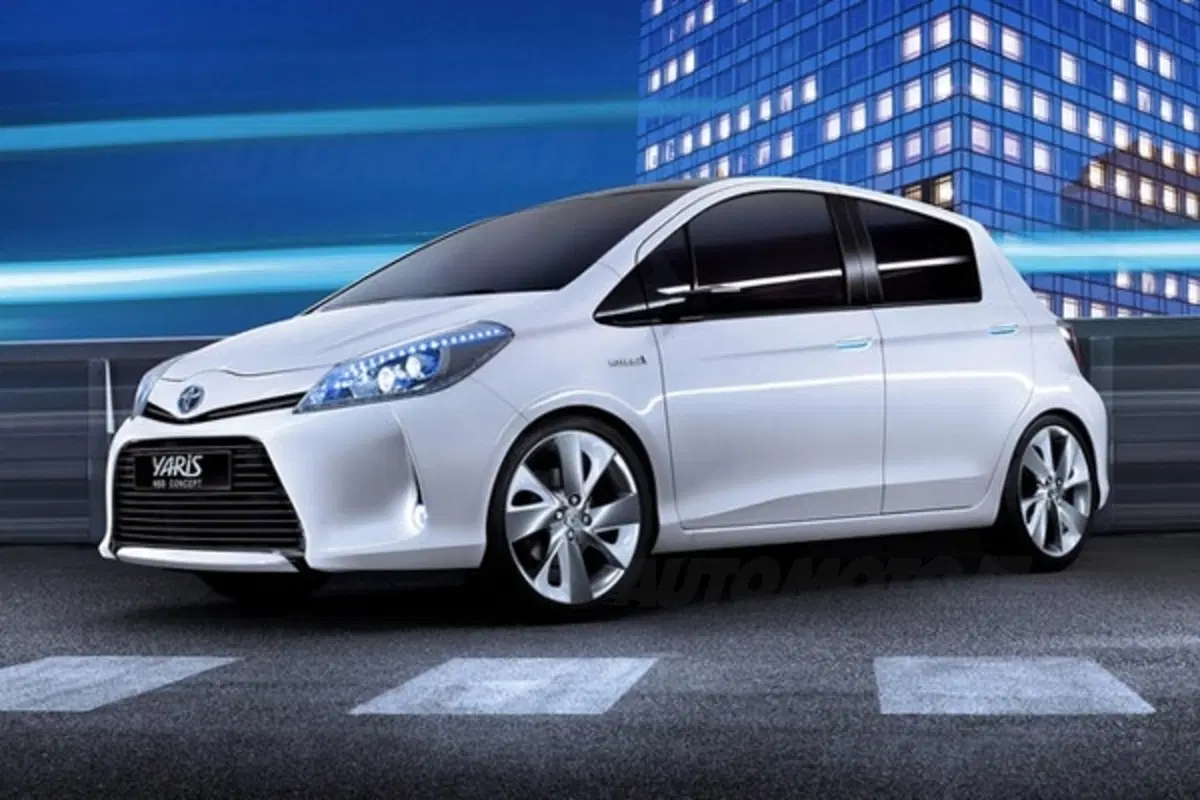Toyota Yaris HSD Concept - nata ibrida