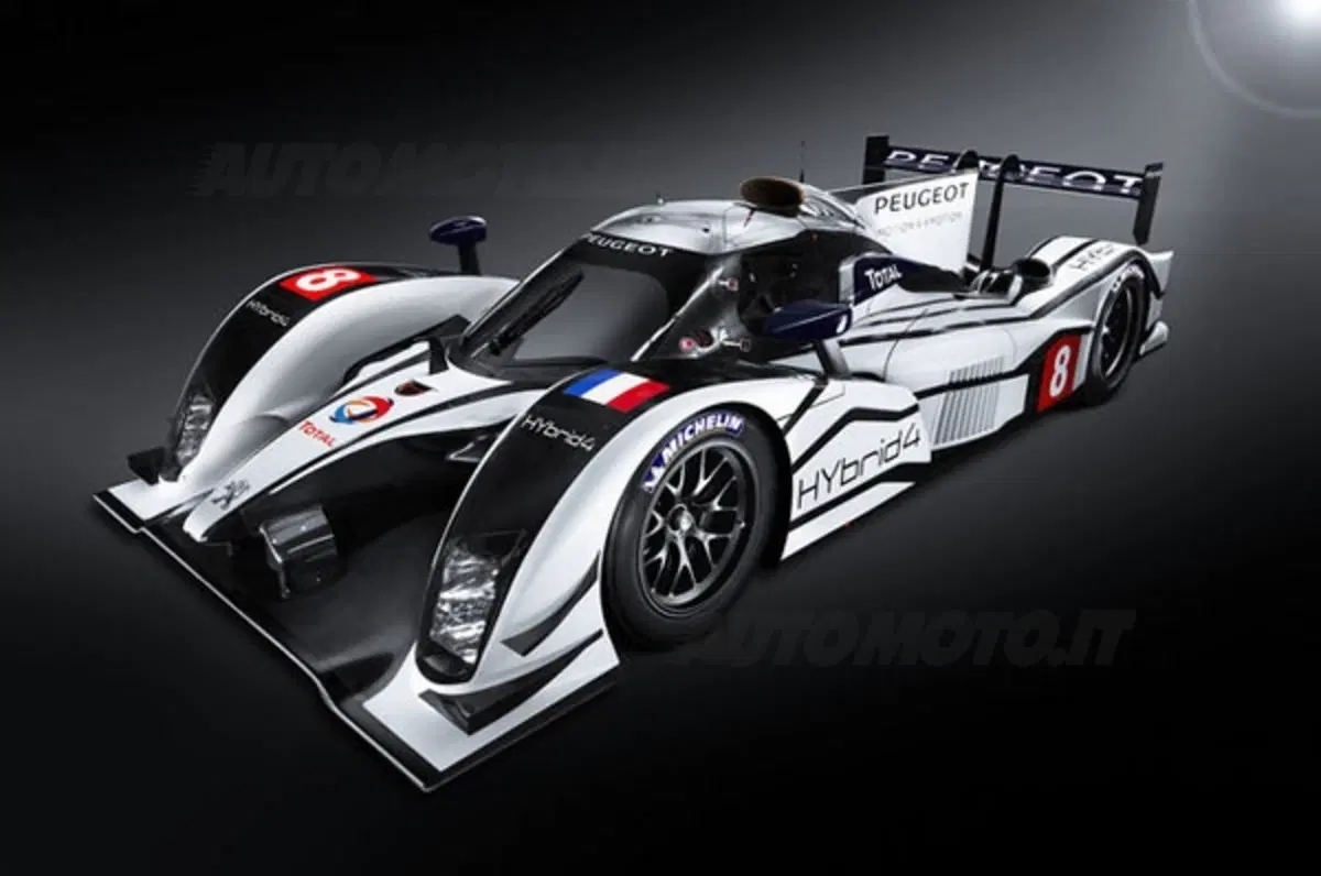 Peugeot 908 HYbrid4 2011