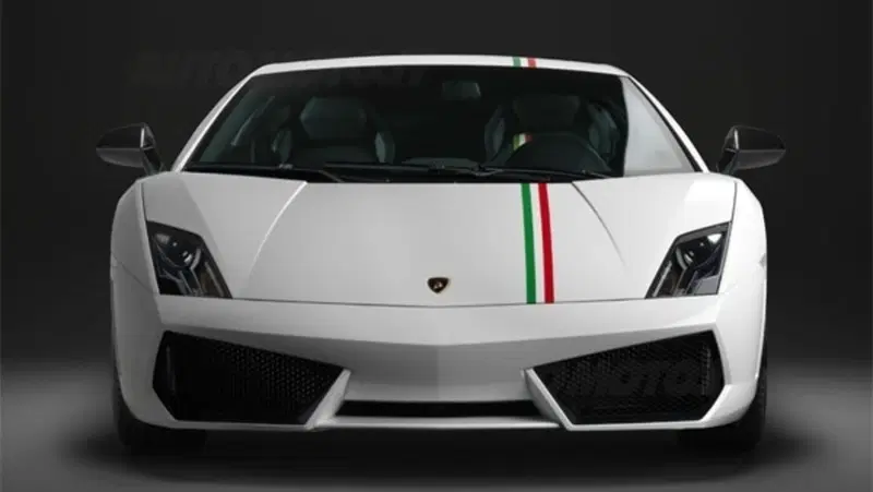 Una Gallardo Tricolore per i 150 anni d'Unit&agrave; d'Italia