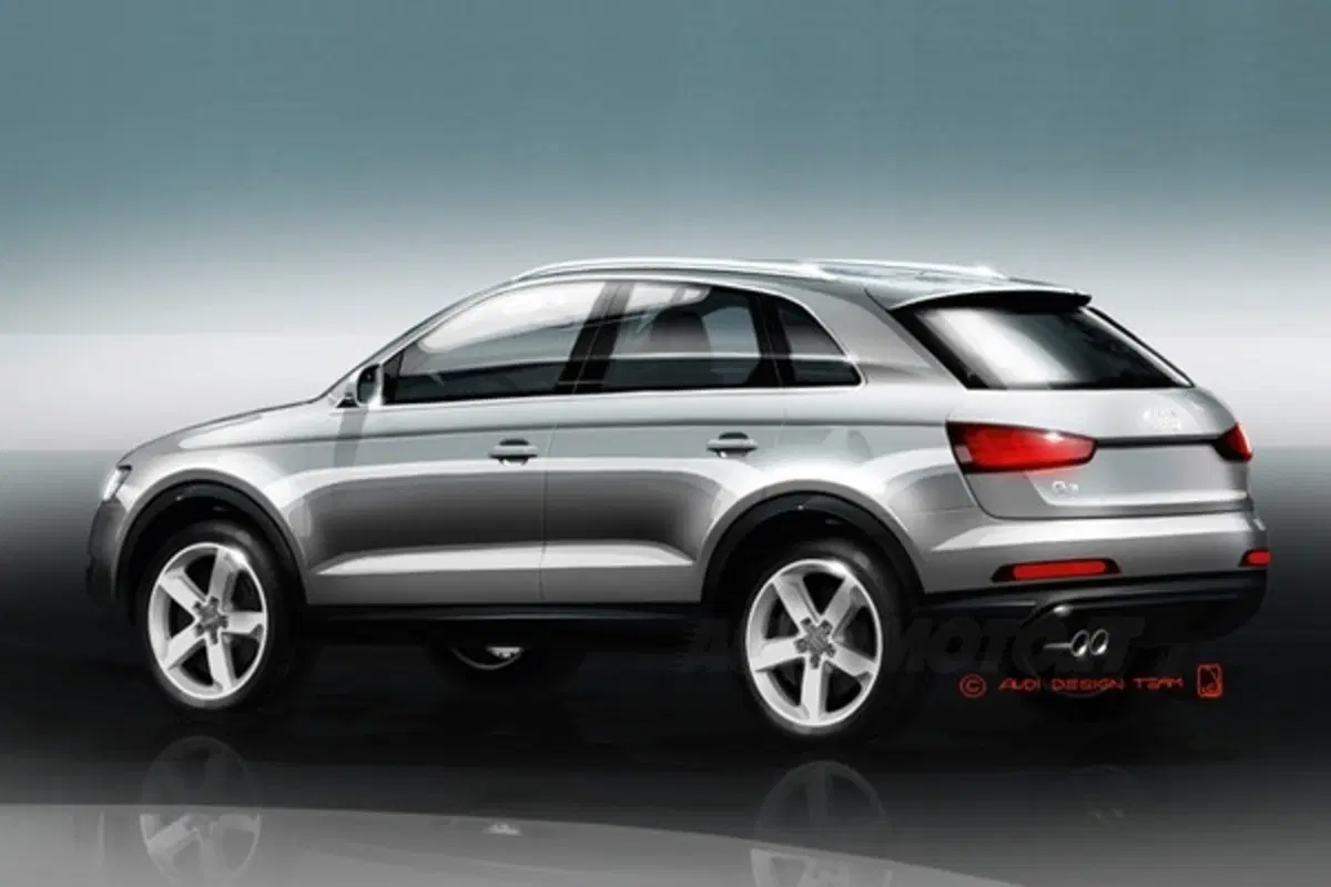 Audi Q3: i primi bozzetti ufficiali
