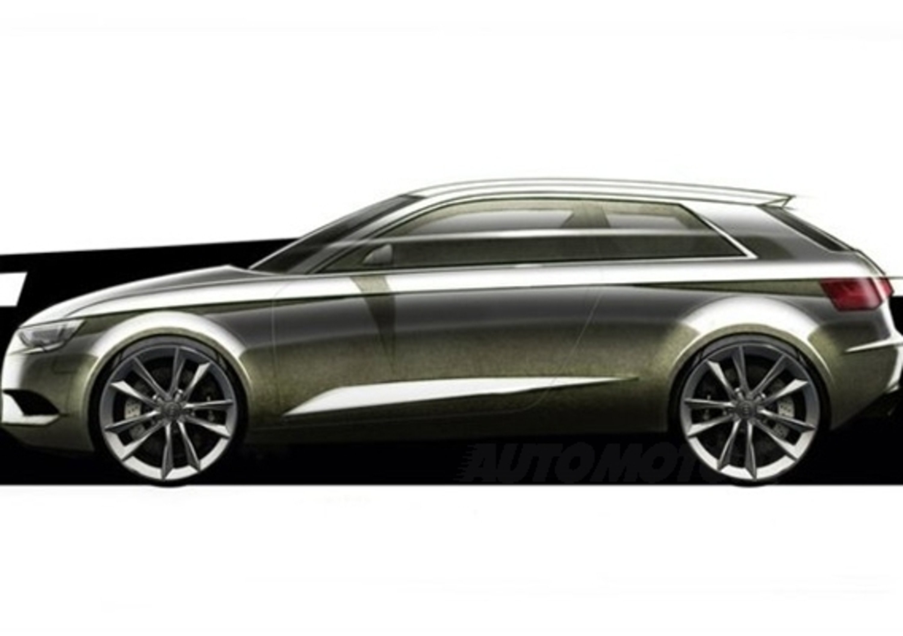 Nuova Audi A3: i bozzetti ufficiali