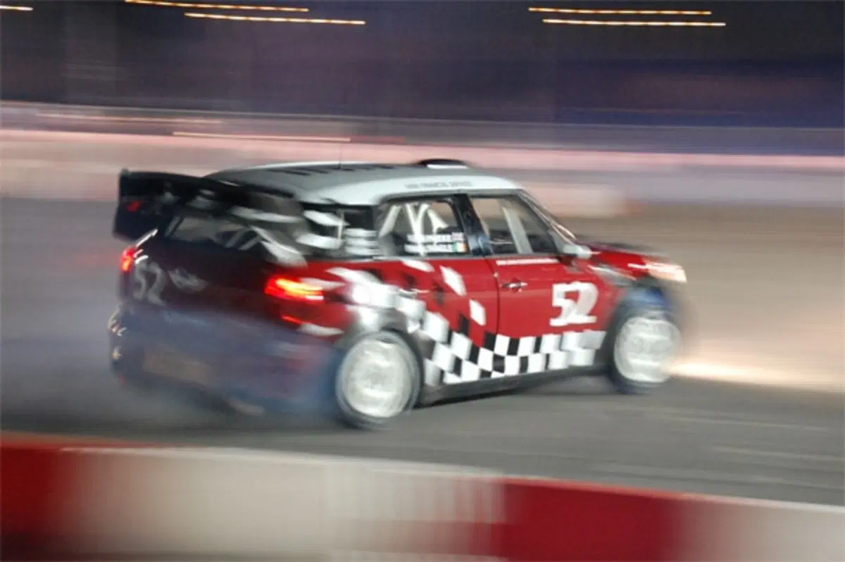 A bordo della Mini Countryman WRC (2)