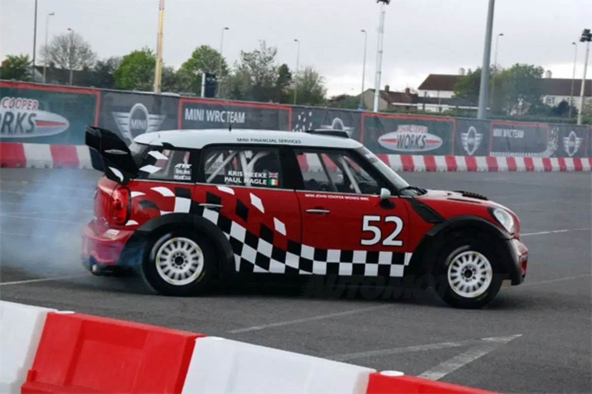 A bordo della Mini Countryman WRC (3)