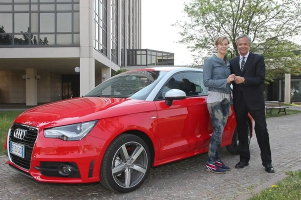 Federica Pellegrini sceglie Audi A1