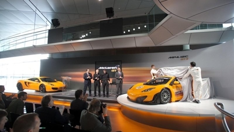 McLaren MP4-12C GT3 - presentata a Woking