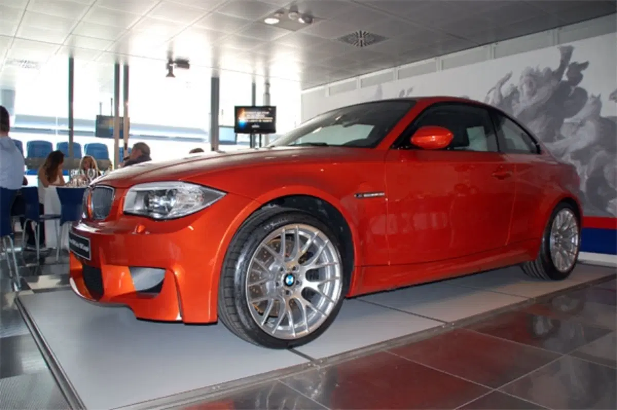 BMW Serie 1M Coupè: si mostra a Monza (3)