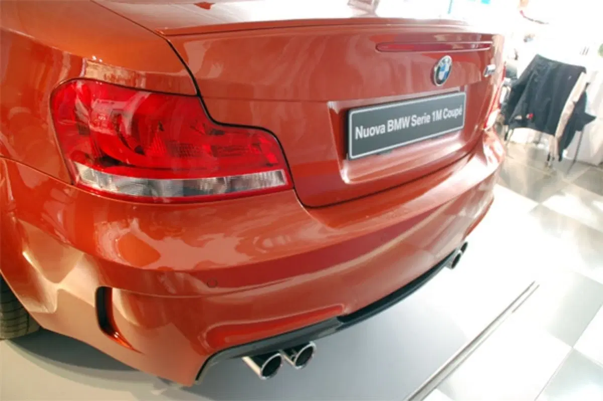 BMW Serie 1M Coupè: si mostra a Monza (7)
