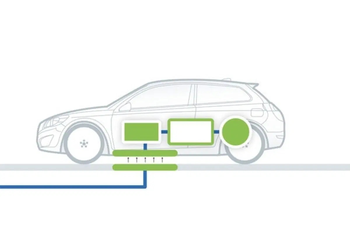 Volvo C30 Electric: allo studio la ricarica wireless (4)