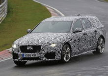 Nuova Jaguar XF Sportbrake: le foto spia al Ring