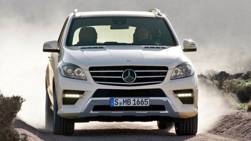 Nuova Mercedes Classe M: prime immagini