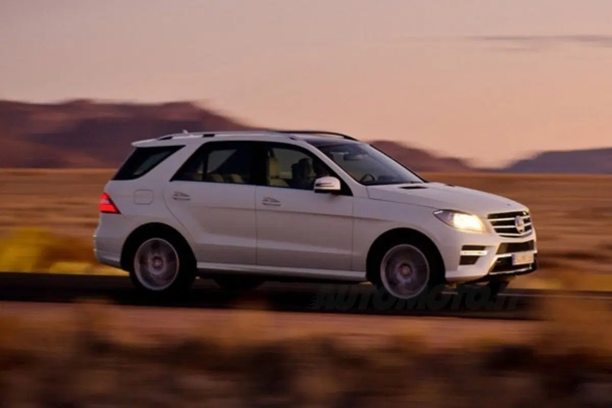 Nuova Mercedes Classe M: prime immagini (4)