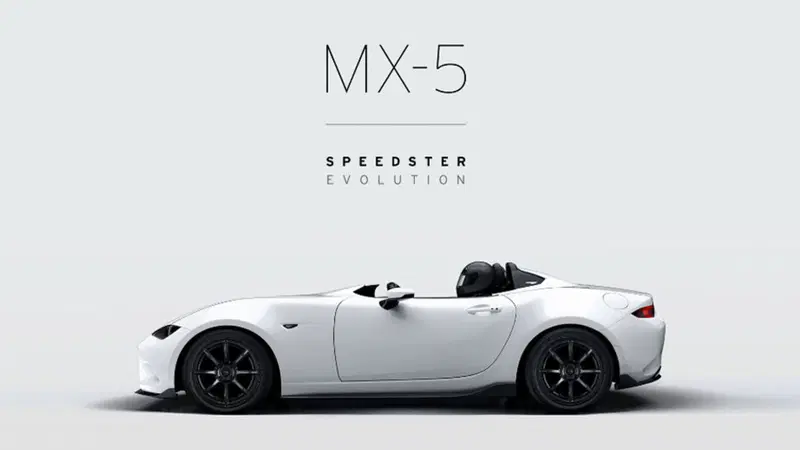 Mazda: al SEMA Miata Speedster Evolution e RF Kuro