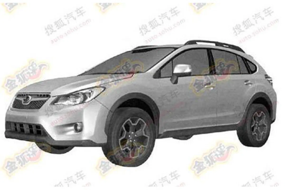 Subaru Impreza XV: il brevetto la svela
