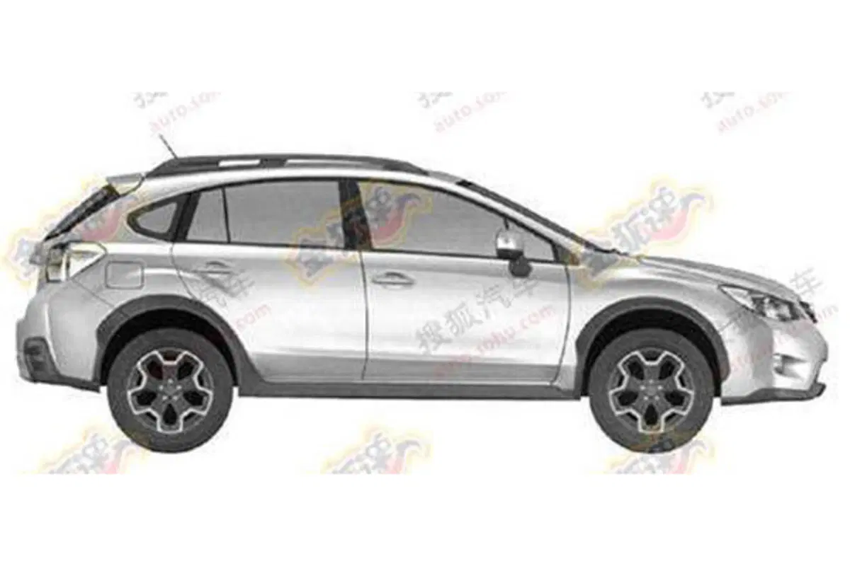 Subaru Impreza XV: il brevetto la svela (2)