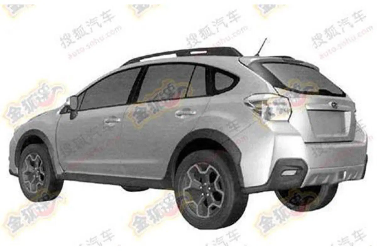 Subaru Impreza XV: il brevetto la svela (3)