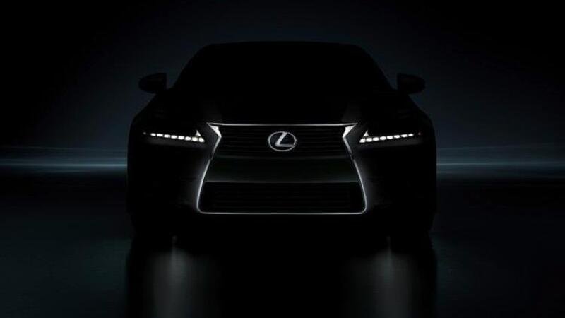 Lexus GS: prima immagine ufficiale