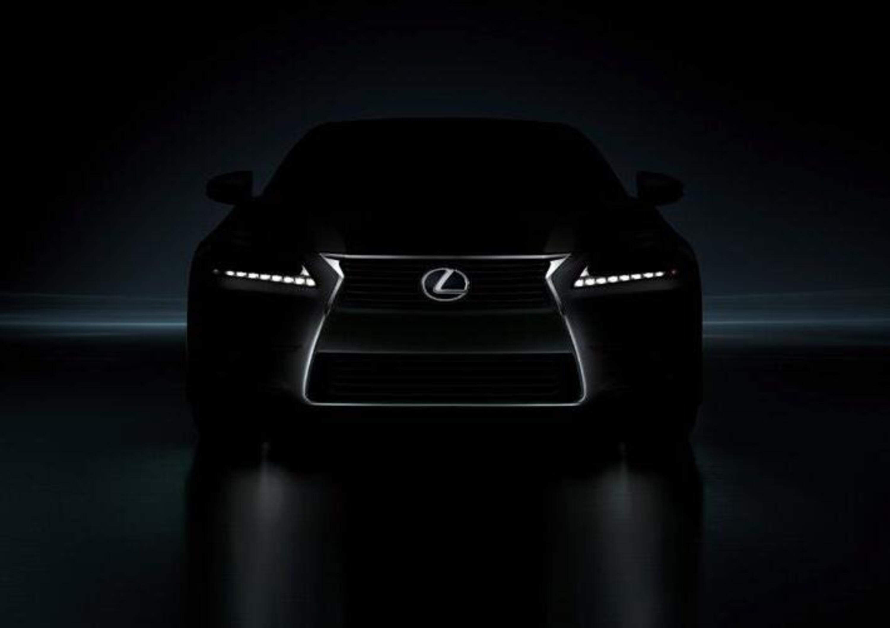 Lexus GS: prima immagine ufficiale
