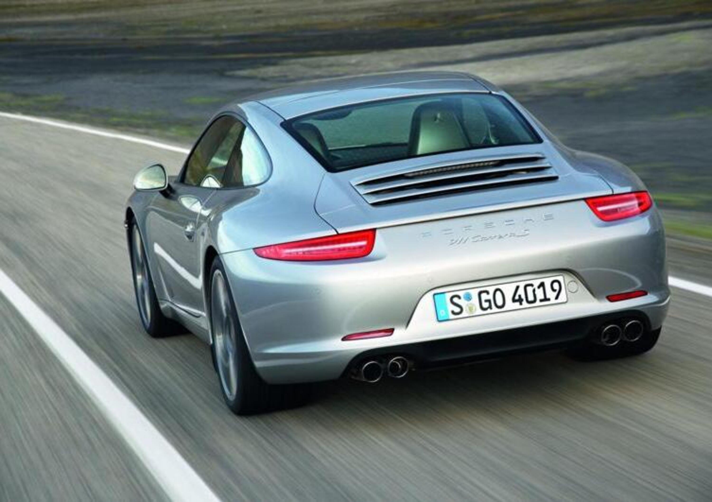 Porsche 911: le prime immagini ufficiali della nuova 991