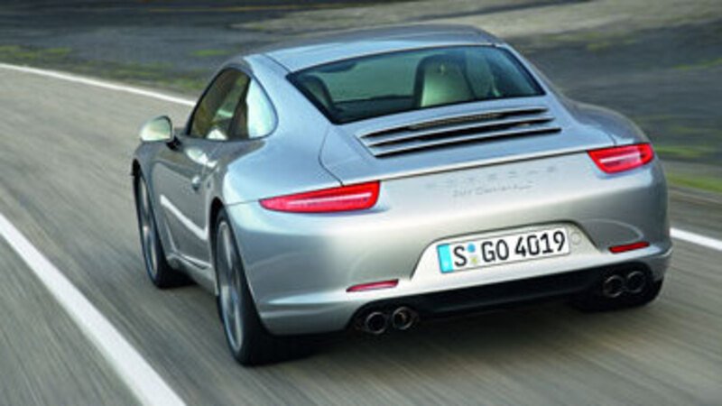 Porsche 911: le prime immagini ufficiali della nuova 991