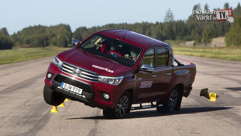 Toyota Hilux: non passa il test di Teknikens V&auml;rld [Video]