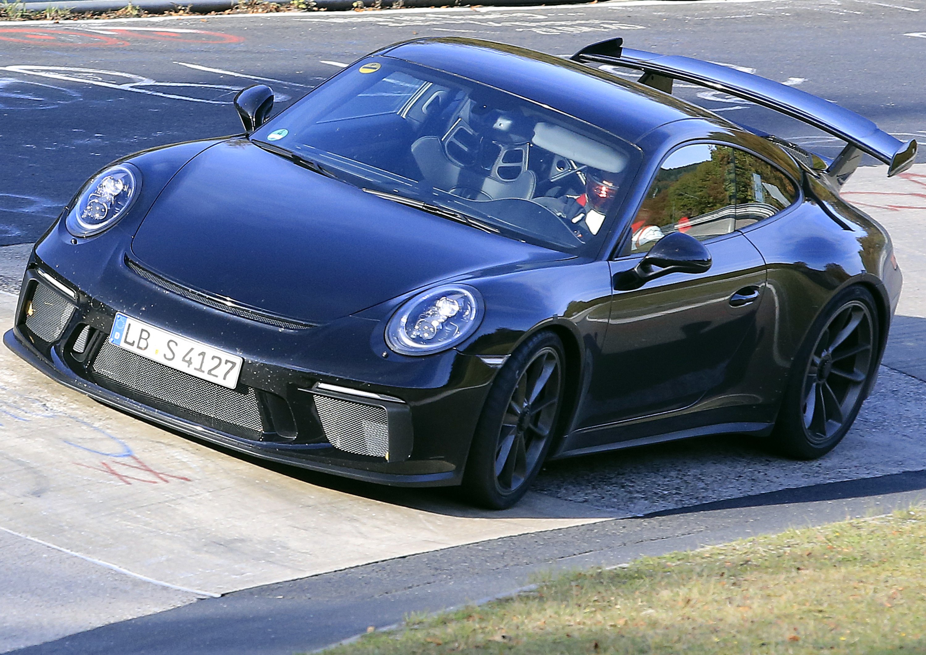 Porsche 911 GT3 facelift: test al N&uuml;rburgring