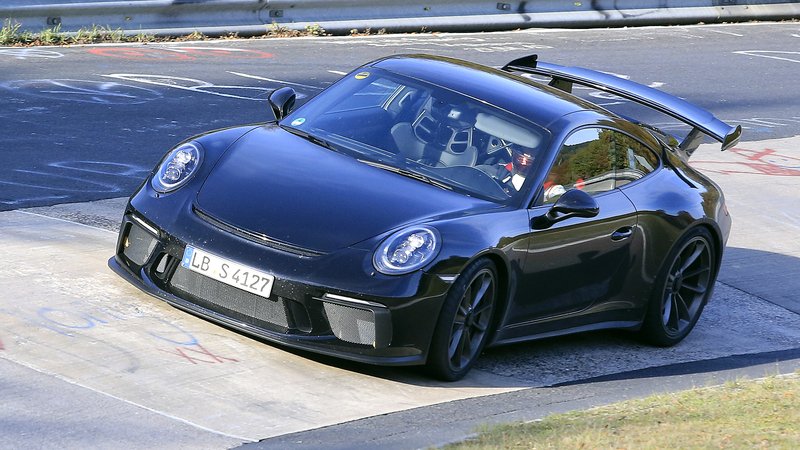 Porsche 911 GT3 facelift: test al N&uuml;rburgring