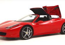 Ferrari 458 Spider: come si apre il tetto in alluminio