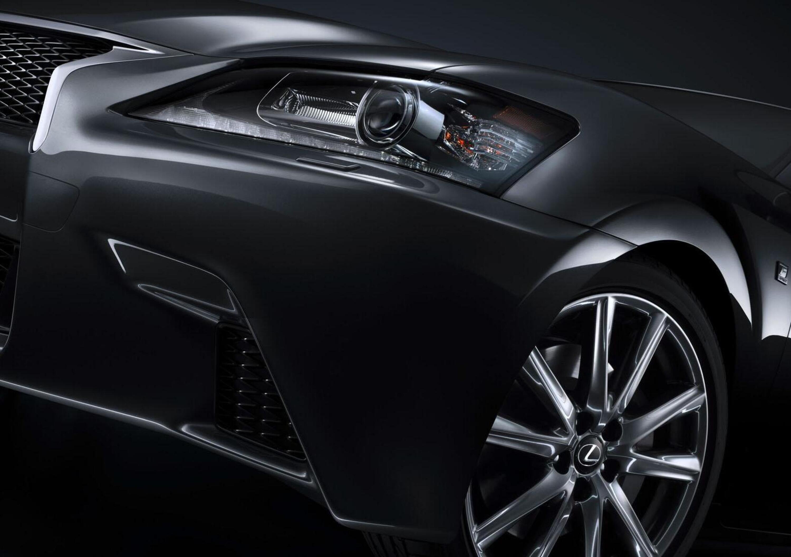 Lexus: diffusi i primi teaser ufficiali di GS F Sport e la 450h M.Y. 2013