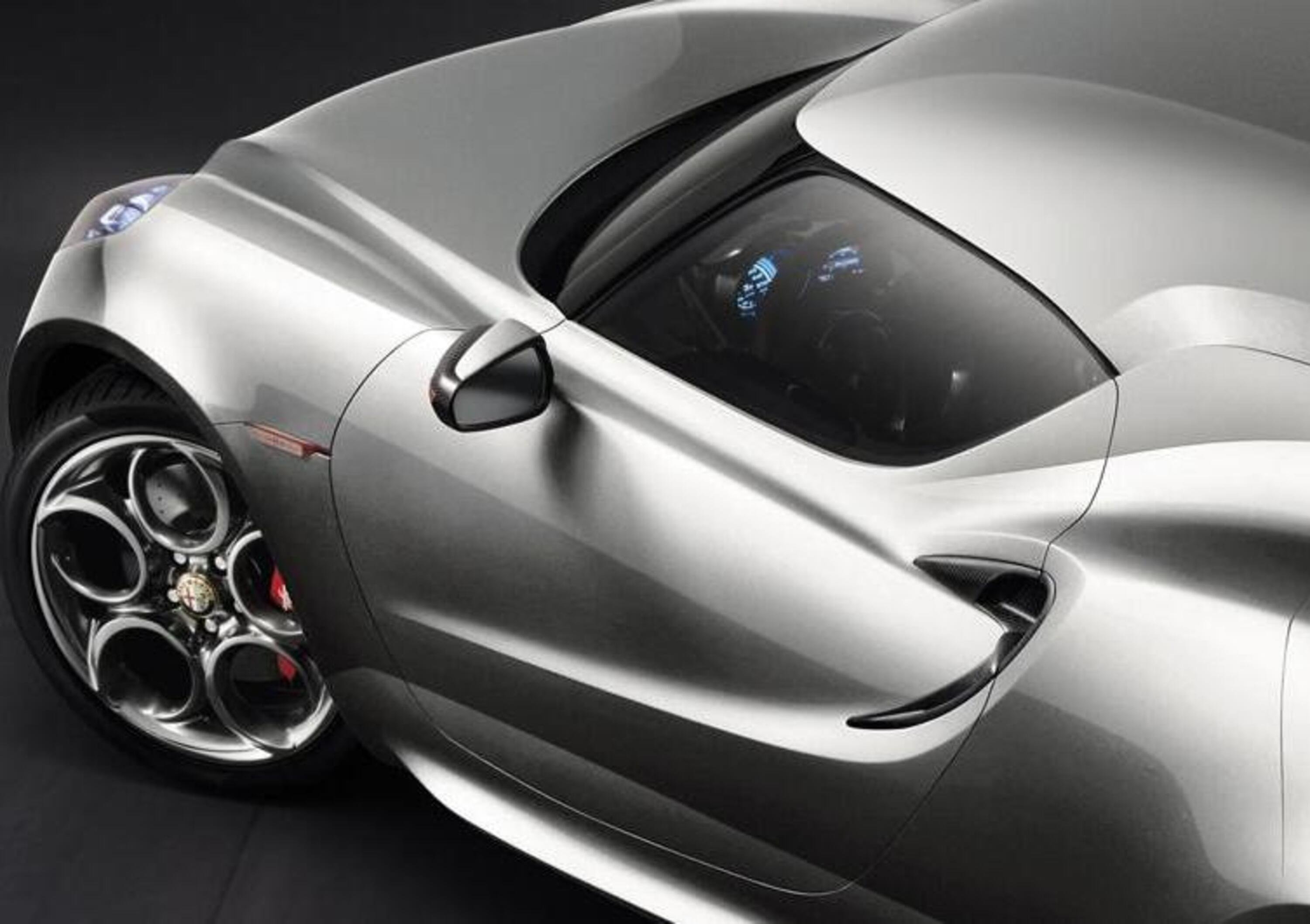 Alfa Romeo 4C Concept: cos&igrave; a Francoforte
