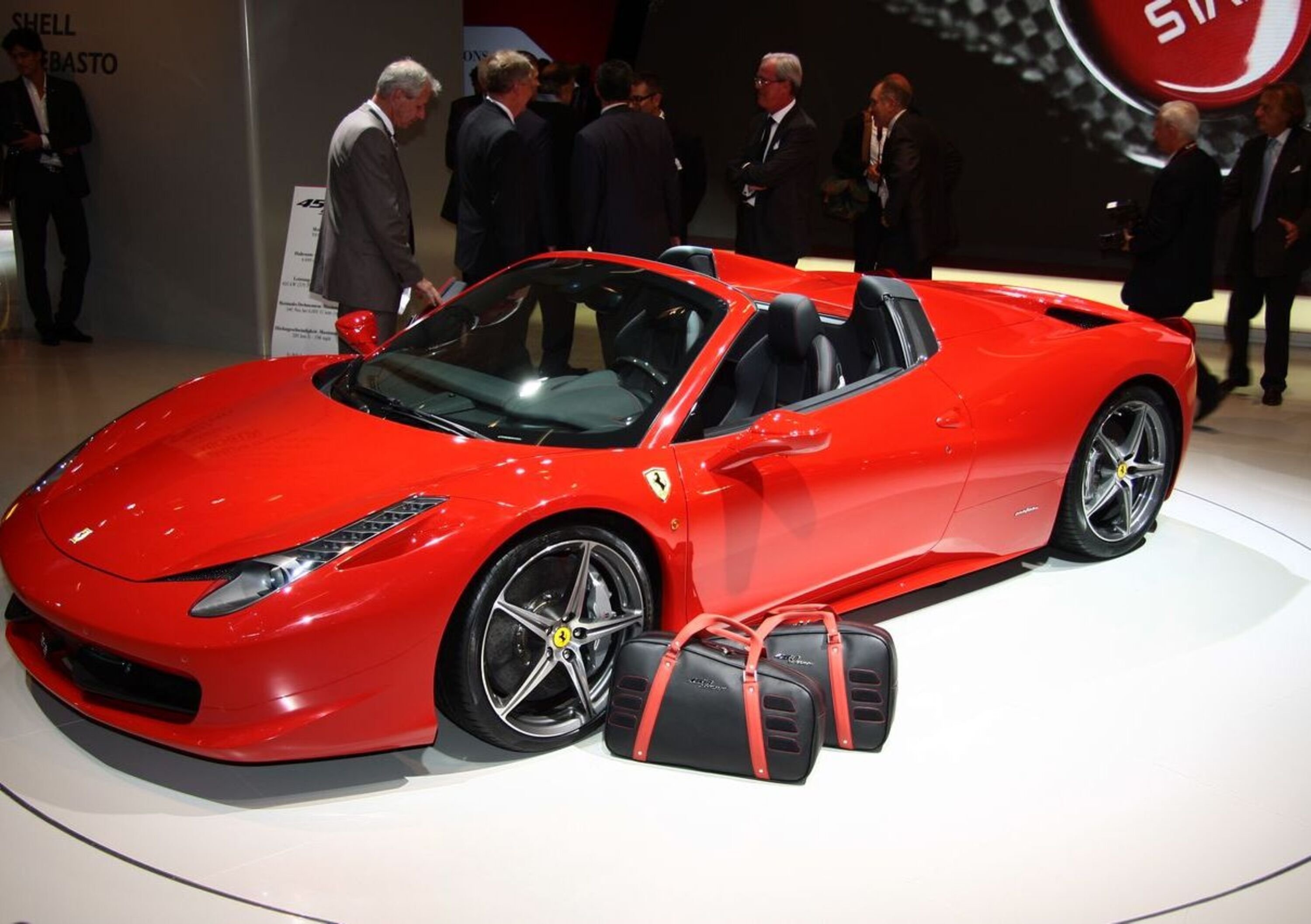 Ferrari al Salone di Francoforte: tutte le foto