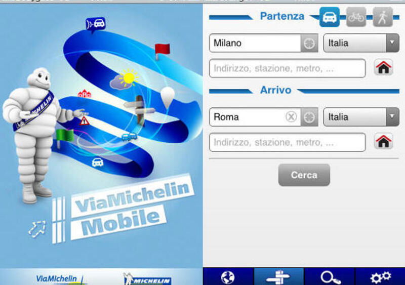 Michelin: boom di richieste per il  ViaMichelin Mobile