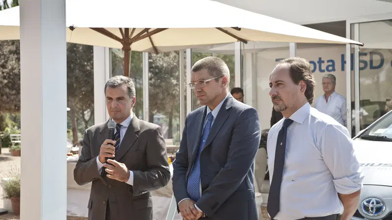 Toyota dona l'sola del Benessere a Villa Pamphili