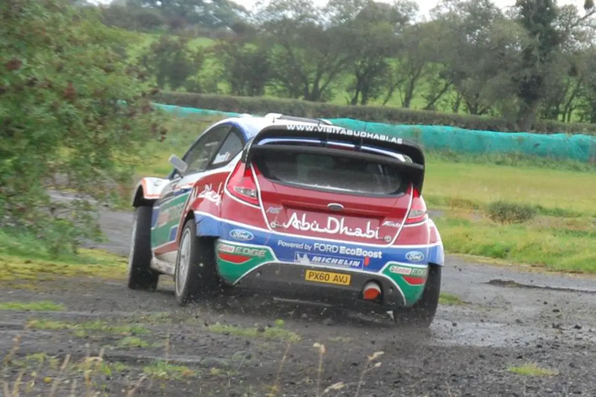 Marco Simoncelli prova la Ford Fiesta WRC 2011 (6)