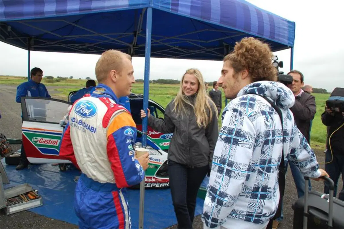 Marco Simoncelli prova la Ford Fiesta WRC 2011 (9)