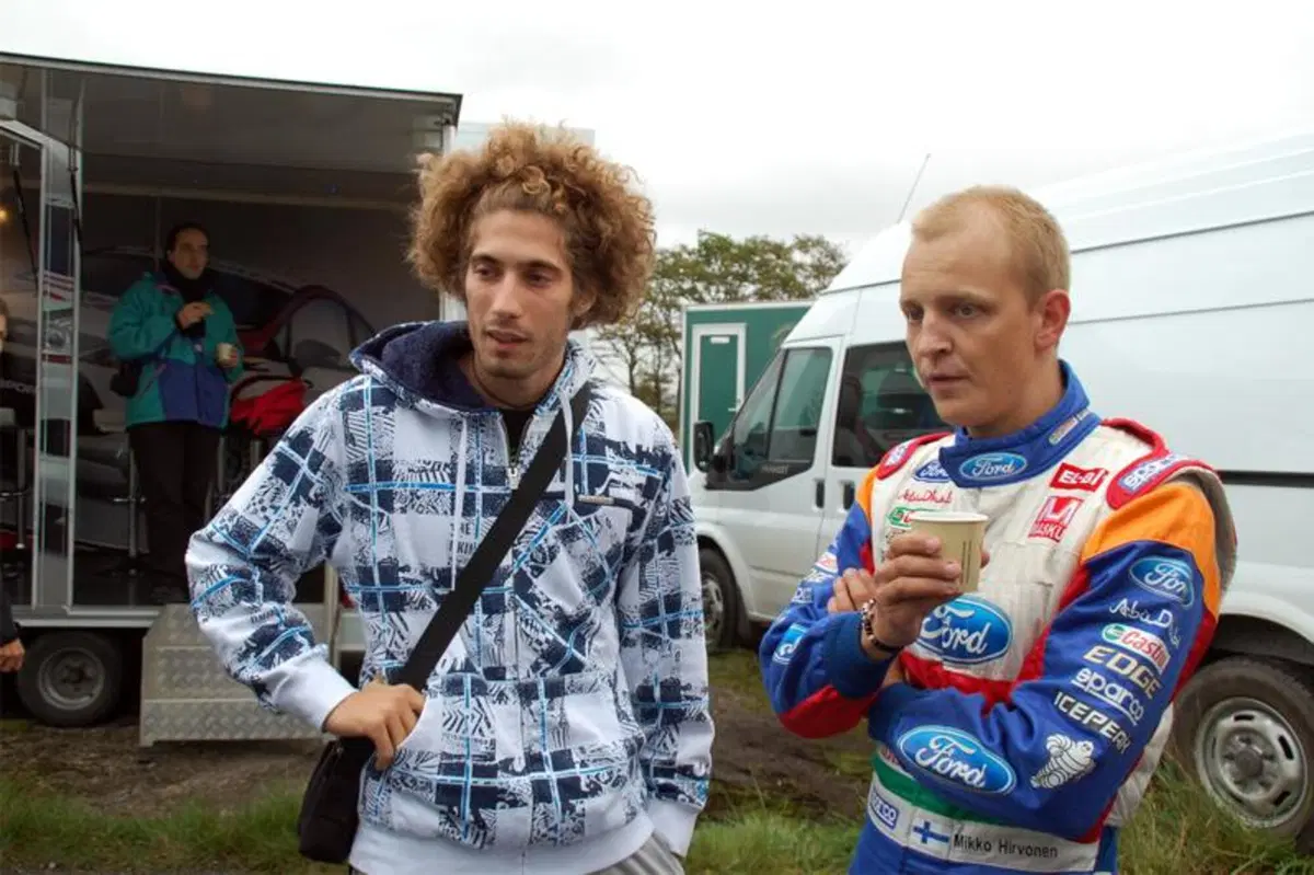 Marco Simoncelli prova la Ford Fiesta WRC 2011 (16)