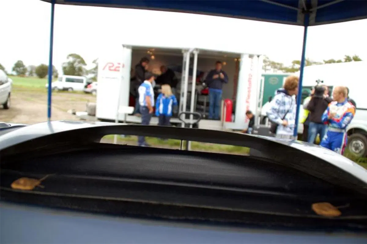 Marco Simoncelli prova la Ford Fiesta WRC 2011 (38)