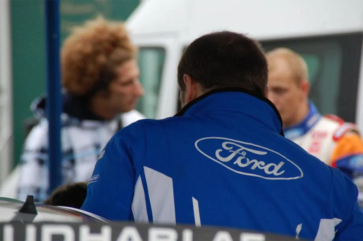 Marco Simoncelli prova la Ford Fiesta WRC 2011 (47)