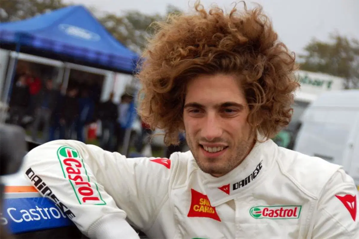 Marco Simoncelli prova la Ford Fiesta WRC 2011 (51)