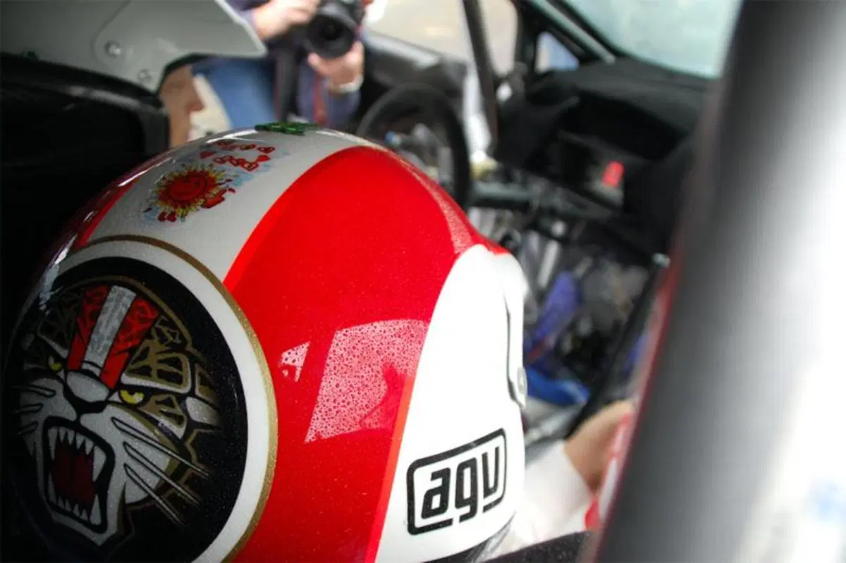 Marco Simoncelli prova la Ford Fiesta WRC 2011 (53)