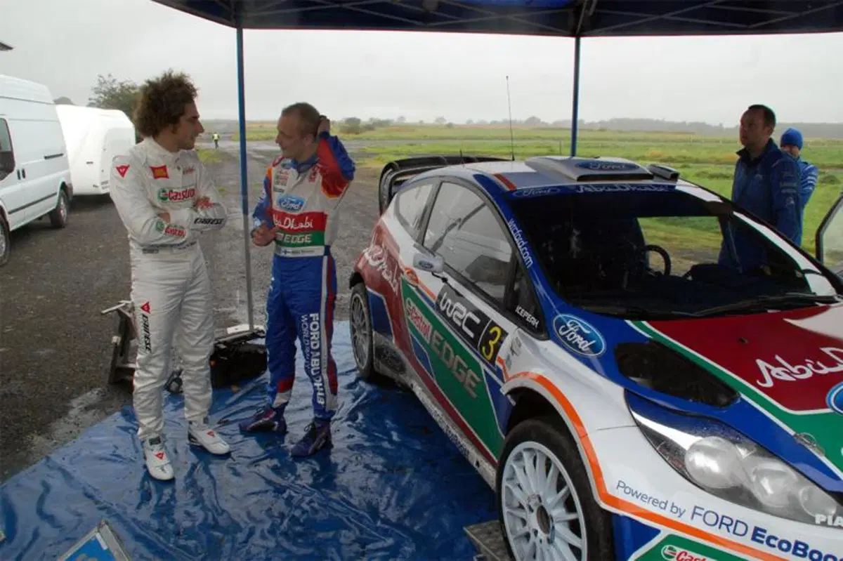 Marco Simoncelli prova la Ford Fiesta WRC 2011 (56)
