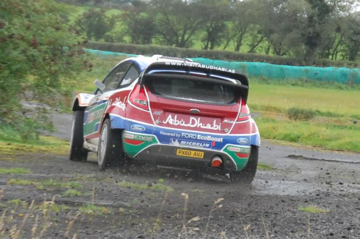 Con Mikko Hirvonen sulla Ford Fiesta WRC 2011 (3)