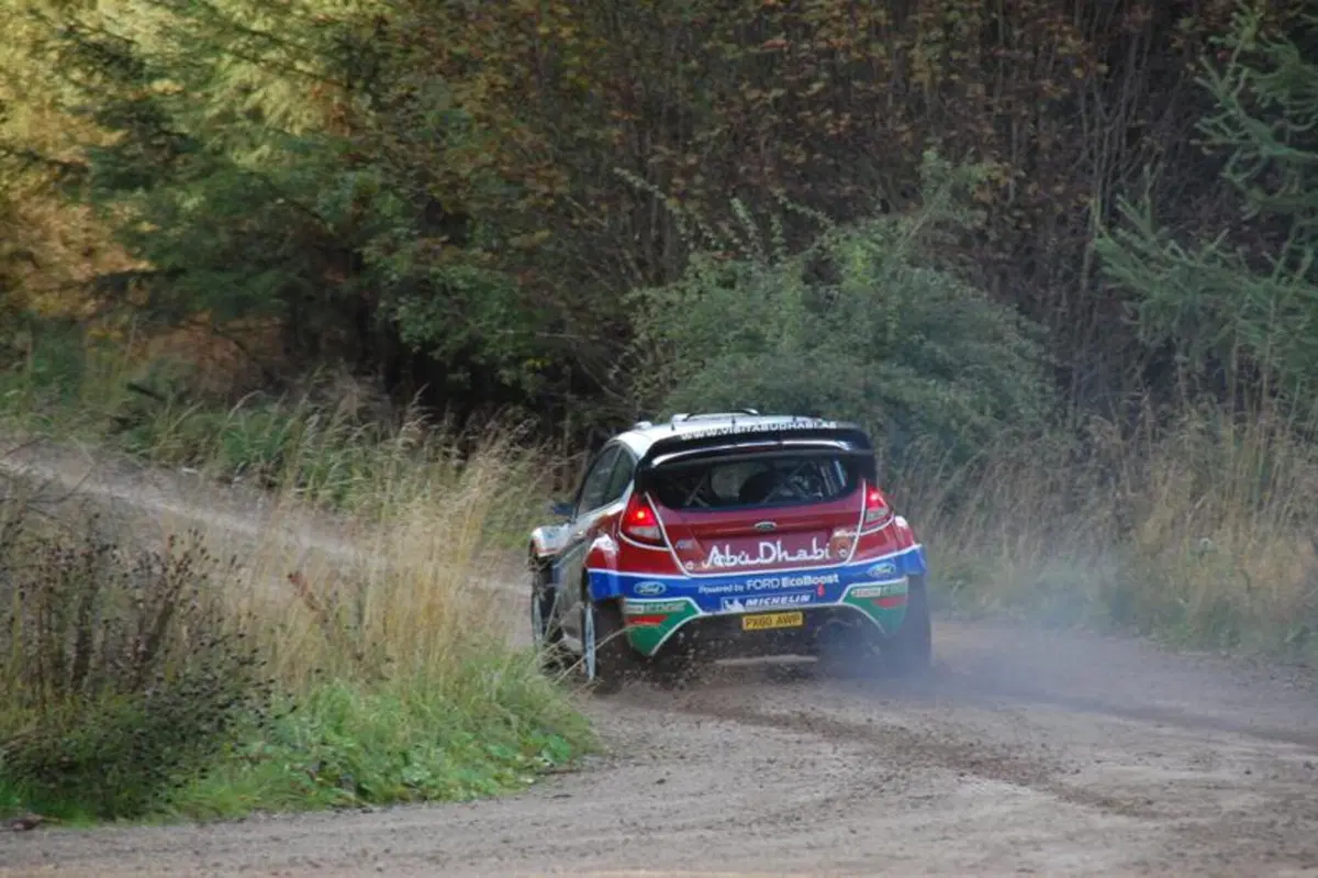 Con Mikko Hirvonen sulla Ford Fiesta WRC 2011 (6)