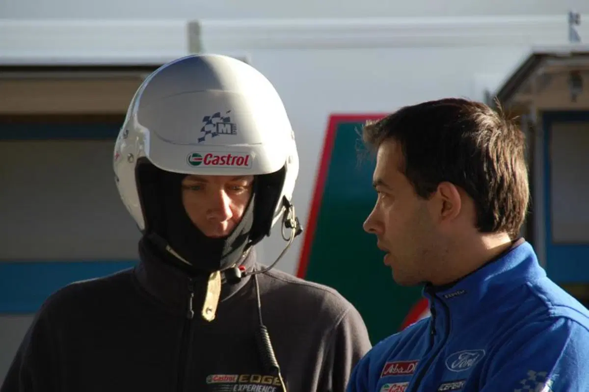 Con Mikko Hirvonen sulla Ford Fiesta WRC 2011 (8)