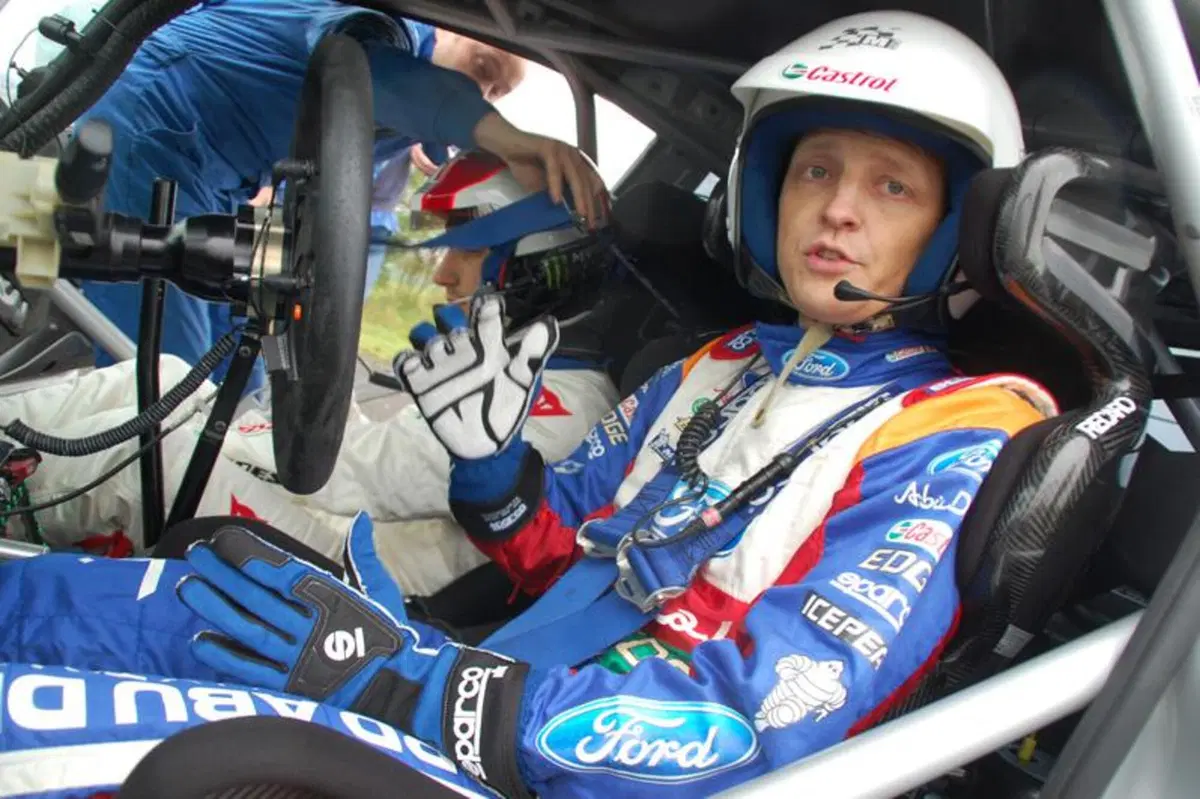 Con Mikko Hirvonen sulla Ford Fiesta WRC 2011 (14)